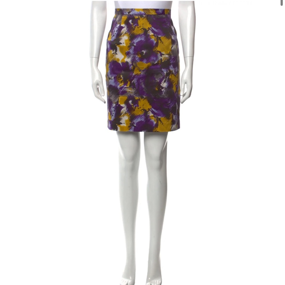 NWT MICHAEL Michael Kors Floral Knee Length Skirt